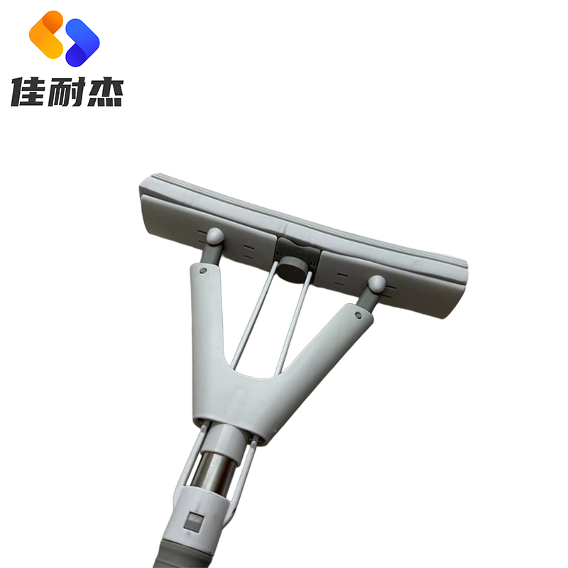 佳耐杰 加宽对挤海绵拖把免手洗对挤胶棉拖把 33cm/把高清大图