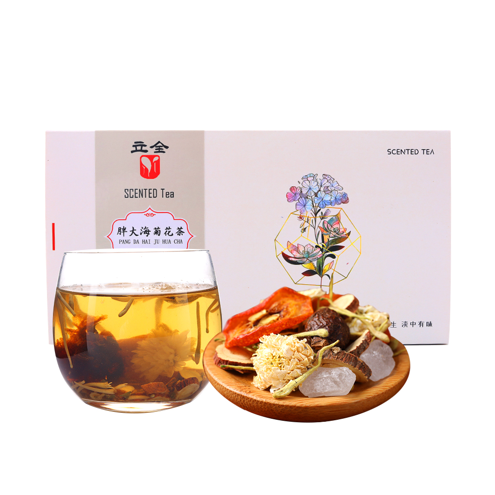 立全 胖大海菊花茶150g高清大图
