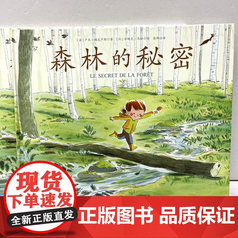 森林的秘密 卢克•福克卢勒等 著 绘本高清大图