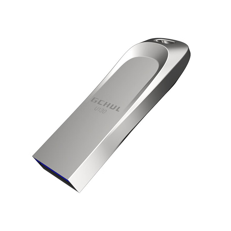 杰储(GCHUL) U130 旭日系列 32G USB3.1 防水防震高速U盘/优盘 (计价单位:个) 银色高清大图
