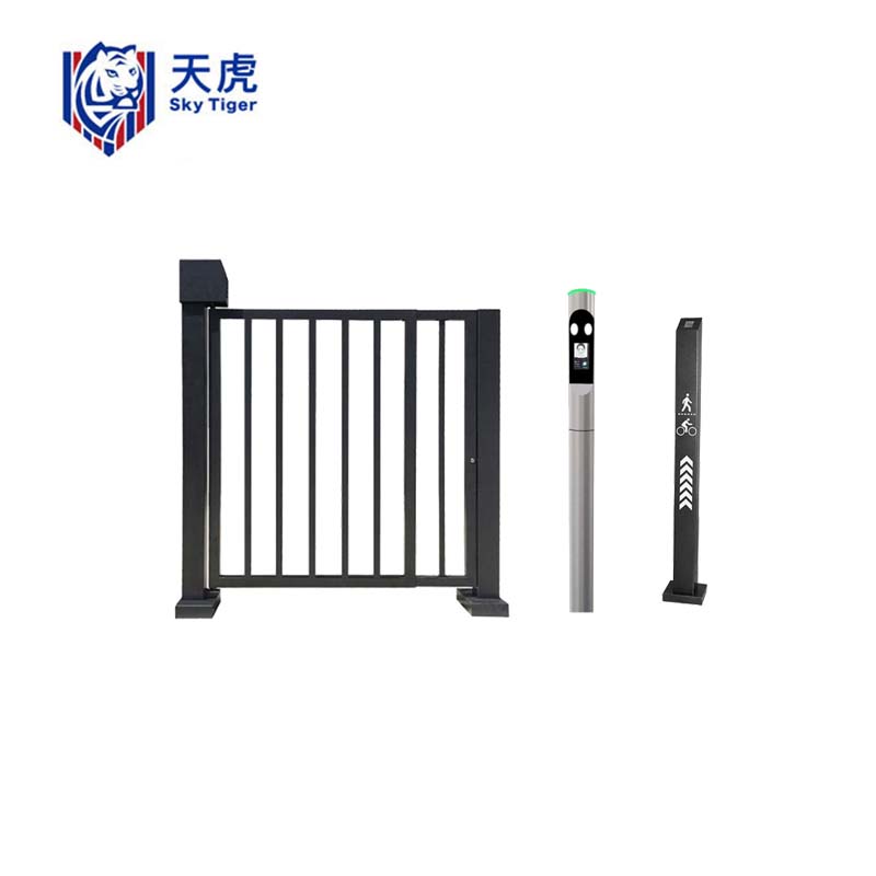 天虎 人行通道门 人脸进按钮出 套高清大图