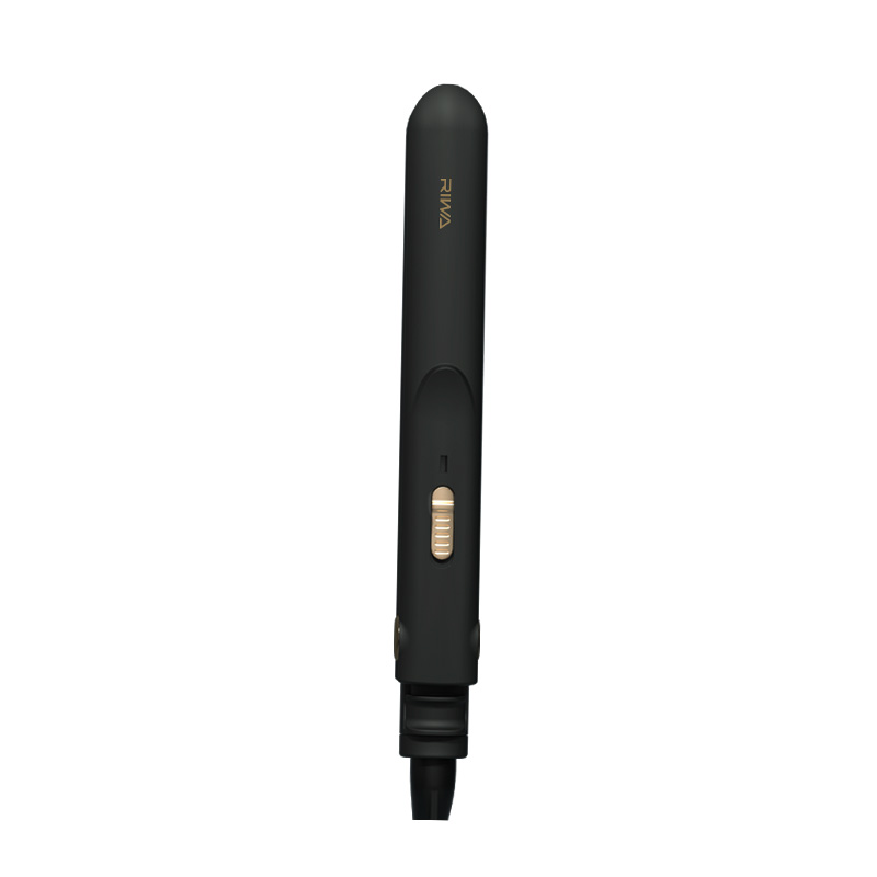 雷瓦 卷直两用顺滑造型器180℃恒温弧形夹板男士小夹板RB-8200高清大图