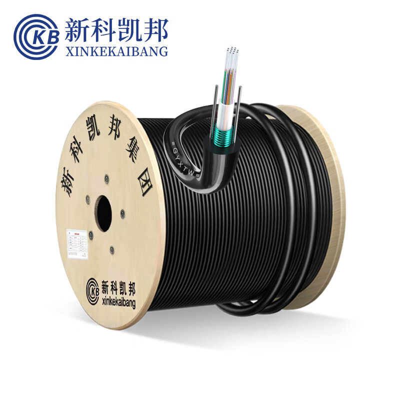 新科凯邦(KB) KB-GZ-24 尺寸:485*210*50mm/冷轧钢板喷塑/24芯FC单模 光纤终端盒 (计价