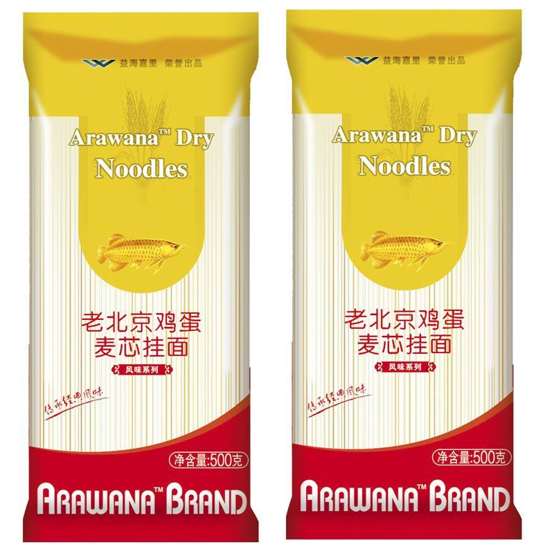 太粮企业定制面条风味系列老北京鸡蛋麦芯挂面 500g