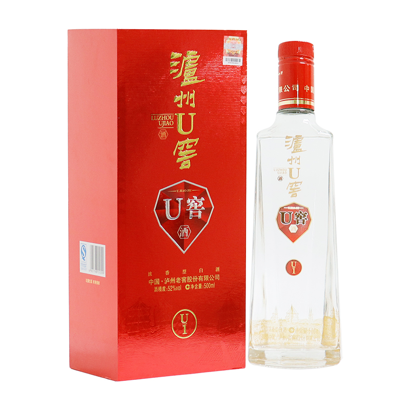 泸州老窖U窖[U1]52度500ml*1瓶 2016年浓香型白酒高清大图