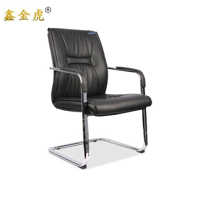 鑫金虎办公椅弓形会议办公皮椅职员椅Y7