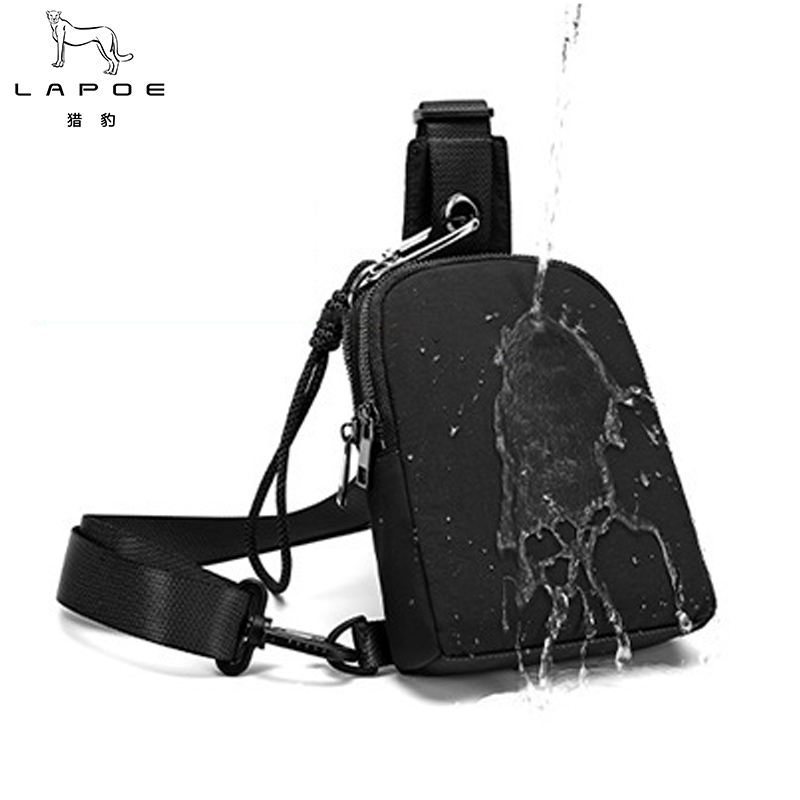 猎豹胸包简约单肩包 LB33Z/个高清大图