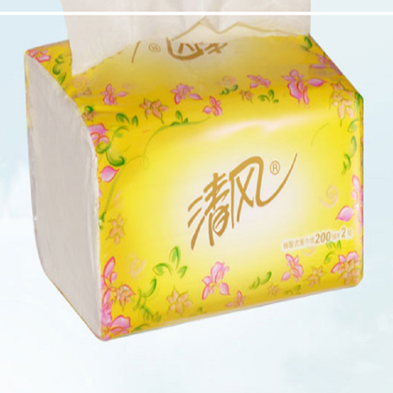 苏宁易购超市清风抽纸花韵2层200抽3包小规格抽取式面纸视频