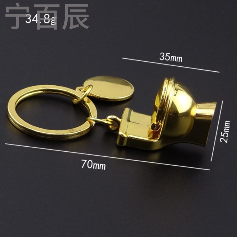 宁百辰现货批仿真马桶钥匙扣 迷你坐便器钥匙扣 金属钥匙扣 可加logo