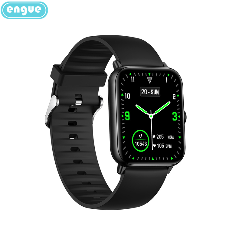 恩谷(ENGUE) 心率检测智能手环EG-T8通话版 黑色高清大图