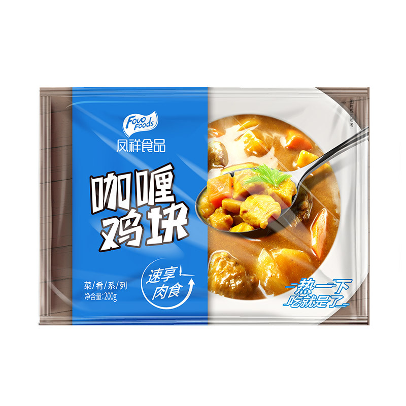 凤祥食品(Fovo Foods)咖喱鸡块200g