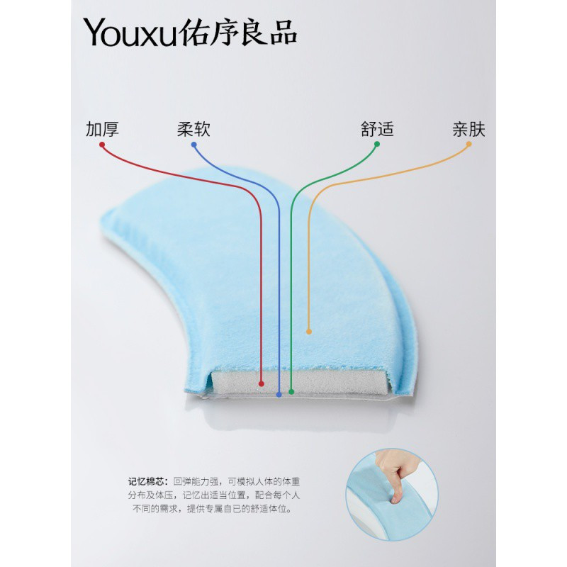 马桶坐垫粘贴式马桶圈垫毛绒冬季家用坐便套马桶套马桶贴通用加厚 三维工匠马桶垫