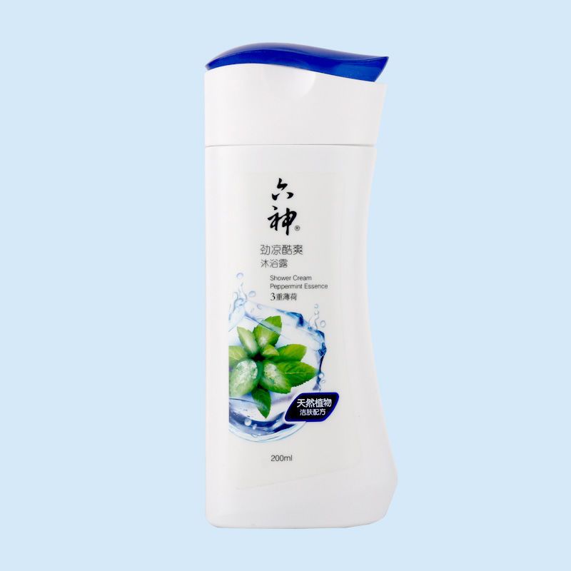 六神沐浴露劲凉酷爽三重薄荷冰凉超爽清凉爽肤绿茶甘草易冲洗 劲凉酷爽沐浴露 200ml