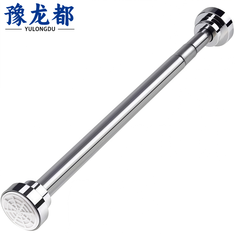豫龙都 伸缩晾衣杆 1.4米 个高清大图