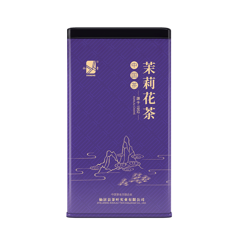 仙青茉莉碧螺春250g罐装高清大图