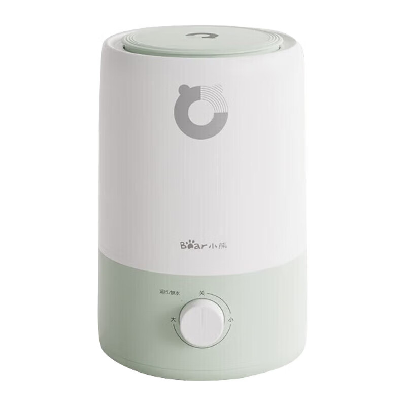 小熊 JSQ-D30Z2 加湿器 家用办公室3L容量轻音空气加湿器 银离子除菌水箱