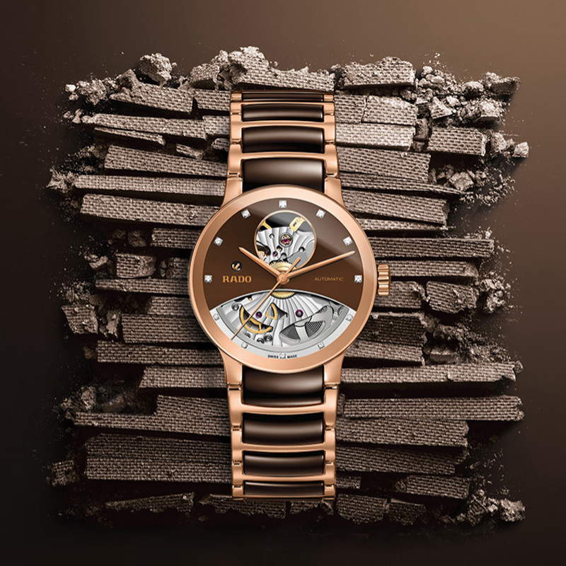 雷达 Rado CENTRIX 晶萃系列 R30248712 机械 女款 瑞士雷达手表