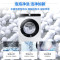 三星(SAMSUNG)10.5公斤洗衣机全自动 家用滚筒 蒸汽除菌 AI智能控制 泡泡净洗 WW10T504DAX/SC