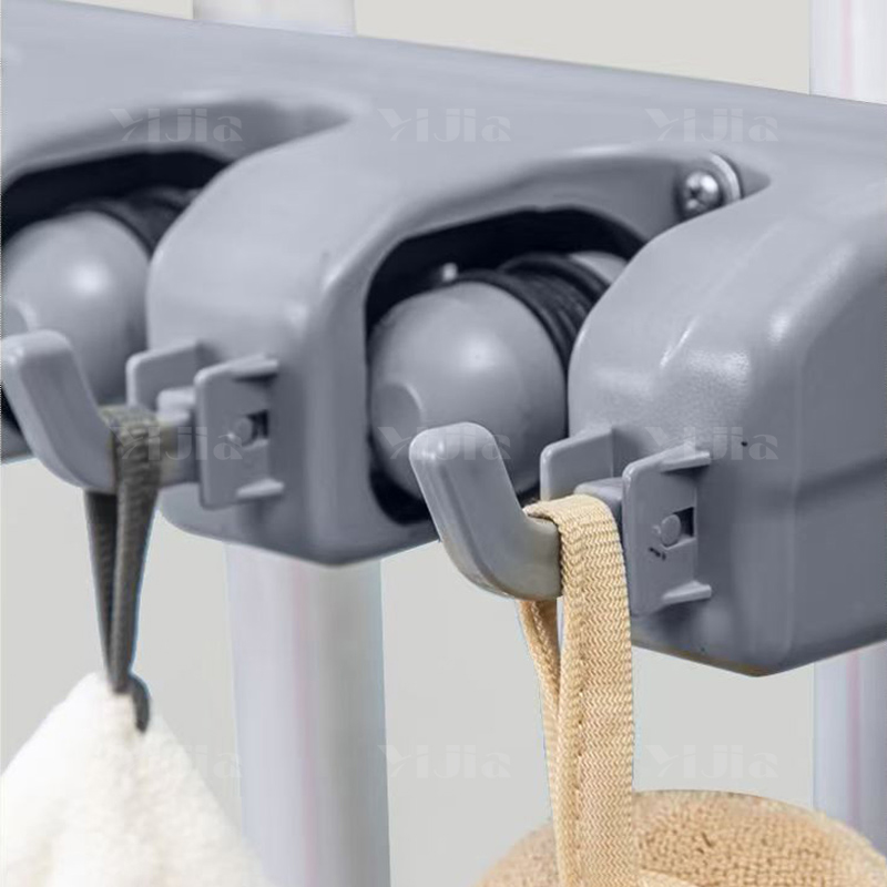 翌嘉 YJ5091923 拖把架 5挂无盆 600*420*1060mm高清大图