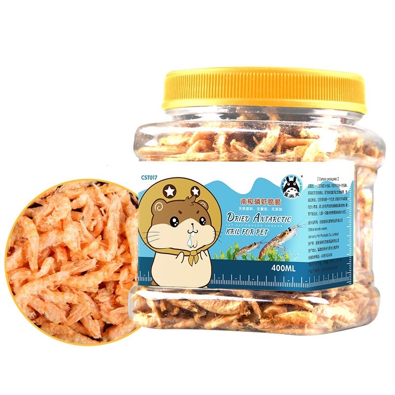 仓鼠粮食南极磷虾干补钙营养零食鼠粮食物用品金丝熊主粮高清大图