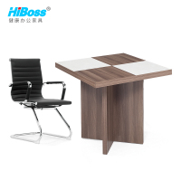 HiBoss客厅正方形茶几休闲洽谈咖啡桌