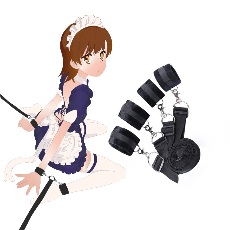 成人sm用品组合套装男女共用床上调情趣穿戴式拘束缚分腿器女士毛绒