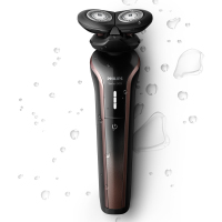 飞利浦（PHILIPS） 电动剃须刀S500系列 干湿双剃 全身水洗 双刀头充电式剃须刀进口刀头 一小时快充 S586/