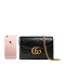 GUCCI 古驰 女士黑色皮革单肩包斜挎包 474575-DTD1T-1000
