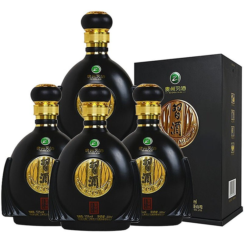 贵州习酒1219淳典鉴赏级酱香型53度白酒单瓶500ML
