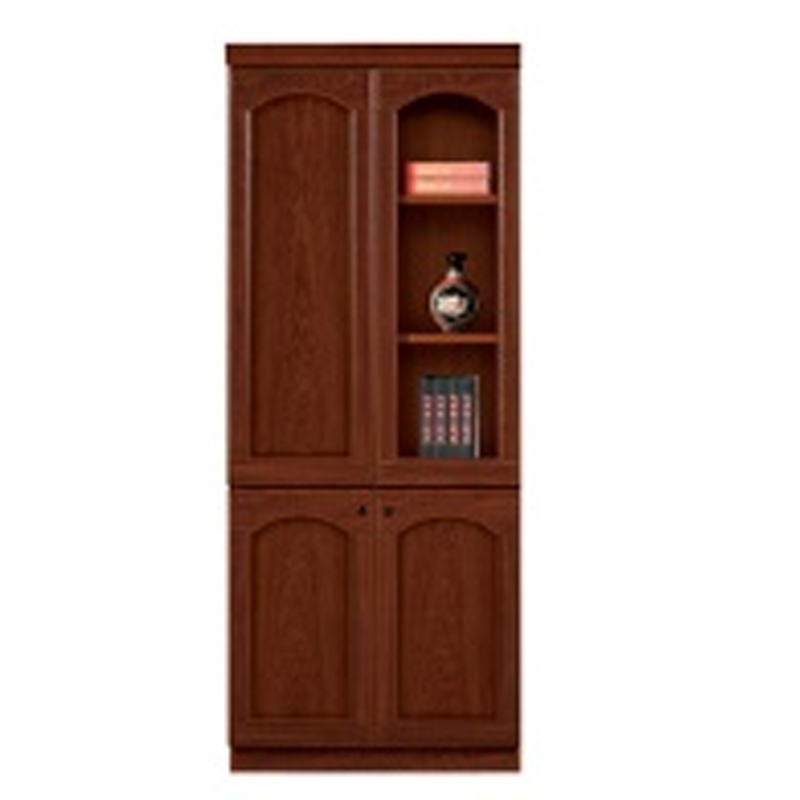 大央文件柜SM-172左 900W*420D*2000H 书架落地置物架客厅家用靠墙收纳柜子储物柜办公室文件柜简易书高清大图