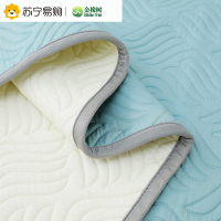 金橡树泰国进口天然乳胶凉席床笠枕头套凉席三件套可折叠天然防螨