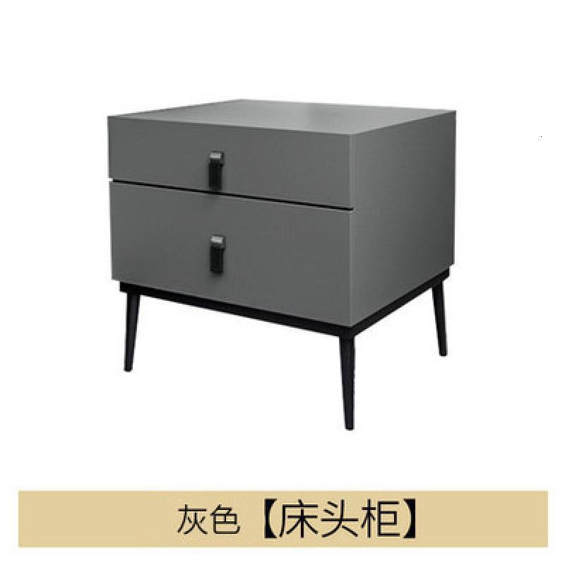 森美人简约现代 港式轻奢床公主 北欧布艺床小户型主卧床可拆洗 单床+单个床头柜（烤漆）1500mm*1900mm组装式架子