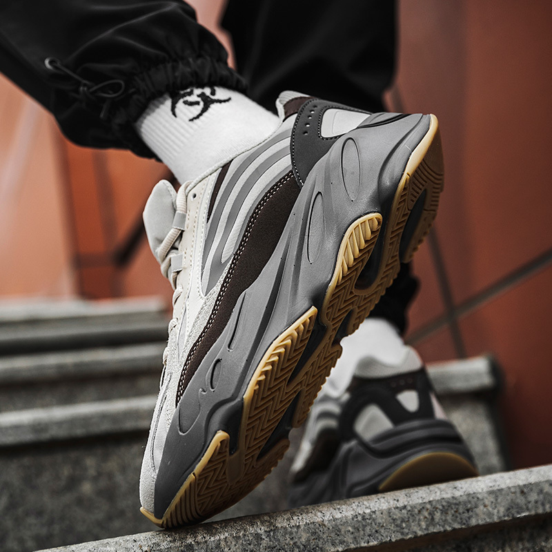 加勒特奈夫jialetenaifu椰子700v2正版老爹鞋男鞋正品yeezy运动休闲鞋