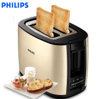 飞利浦（PHILIPS） 烤面包机 HD2628/59 家用2片双卡槽多士炉 早餐吐司机 HD2658同款
