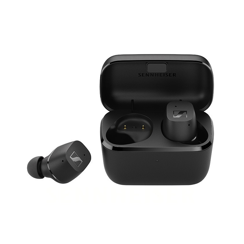 森海塞尔(Sennheiser)CX True Wireless真无线音乐耳机 蓝牙5.2 舒适佩戴 防水入耳式黑色