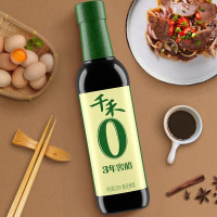 千禾厨房调味3年窖醋500ml*2古法窖藏凉拌点蘸酸爽可口