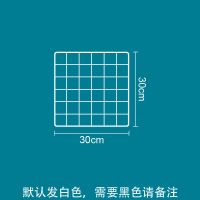 宠物防逃网格家用围栏罩铁丝栅栏隔离片防猫狗越狱逃脱封窗户 30x30cm白色网格