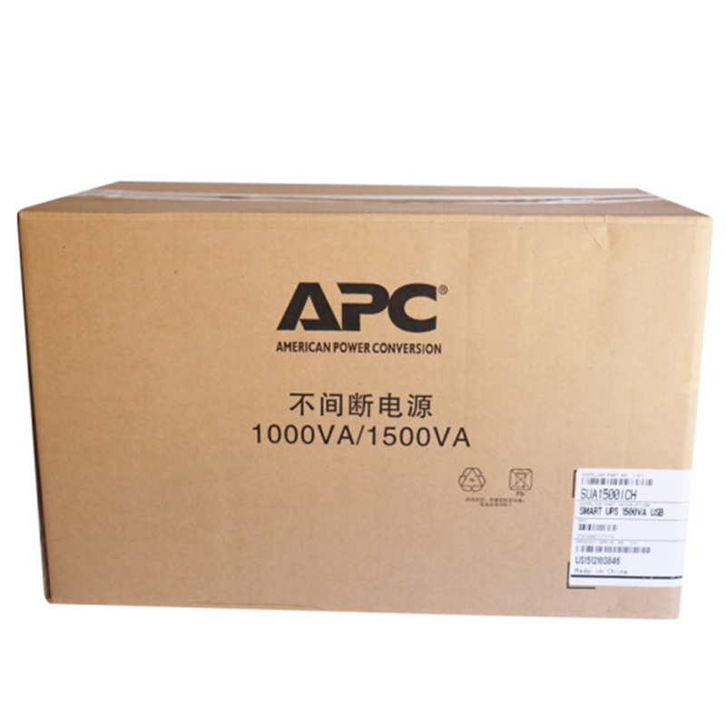 APC 施耐德 SUA1500ICH 在线互动式UPS不间断电源980W/1500VA