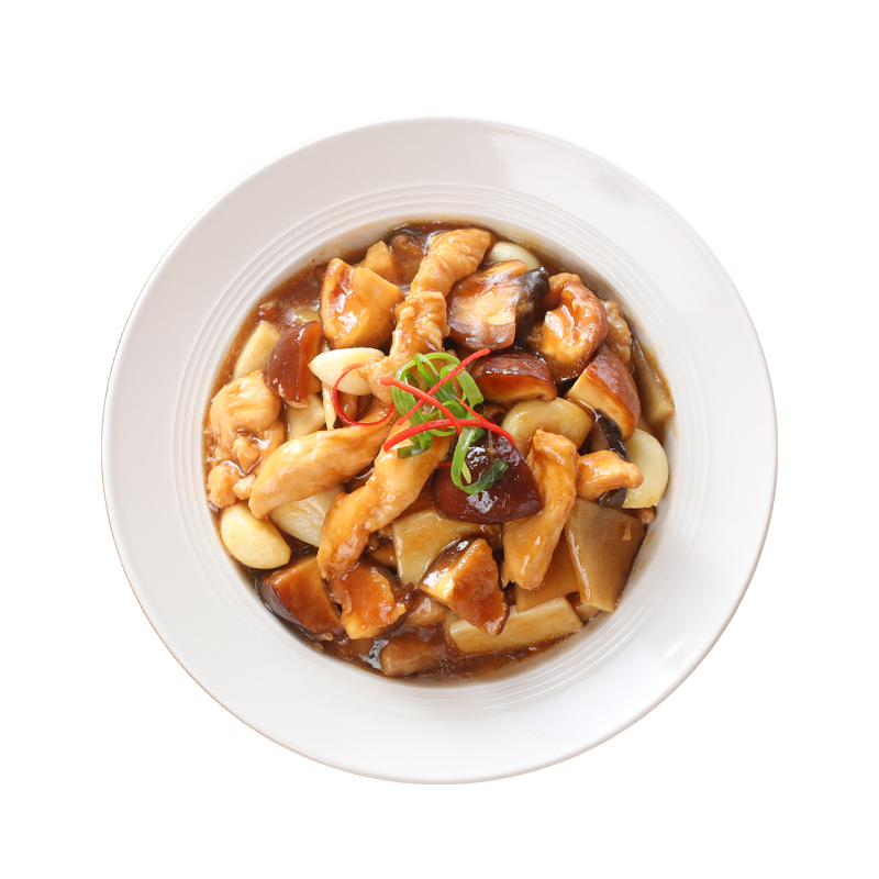 sunner圣农香菇滑鸡盖浇饭料理包200g中式熟食方便速冻早饭鸡肉食材菜