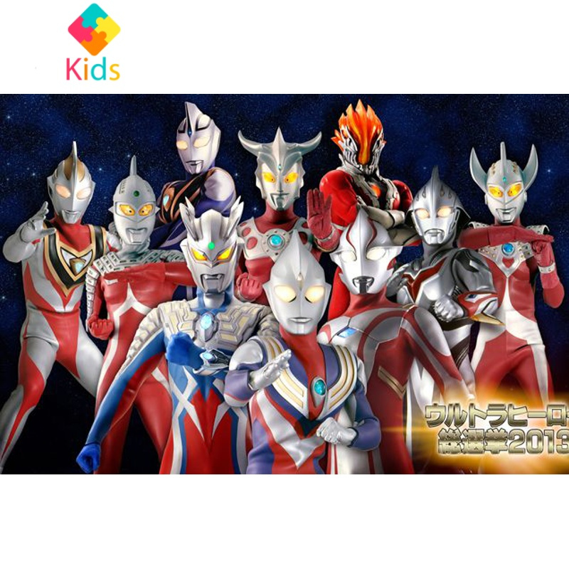 奥特曼的拼图玩具儿童益智6岁以上木质大号1000片欧布捷德500片真智力