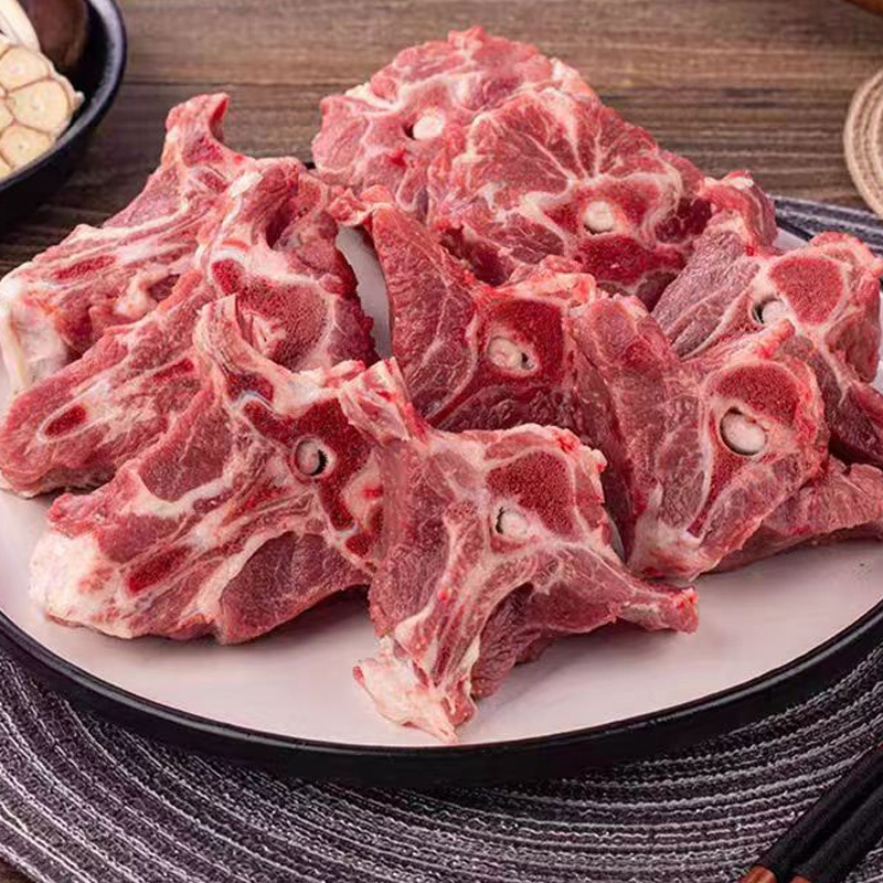 货出六盘 宁夏西吉县精品滩羊羔羊肉组合 (羊排骨、剔骨羊腿肉、羊蝎子)各2斤