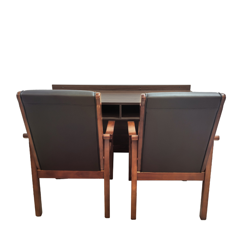 闽欧娅 会议主席台套装 (可定制) 一桌两椅/套高清大图