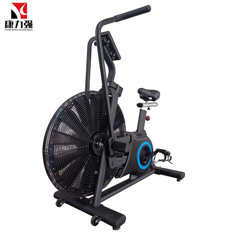 康力强商用风阻单车健身房动感单车运动风扇车立式风阻家用脚踏车