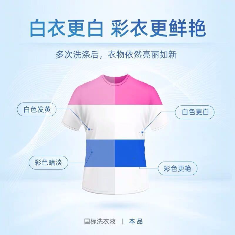 蓝月亮洗衣液自然清香亮白增艳洁净去污衣服护理家用