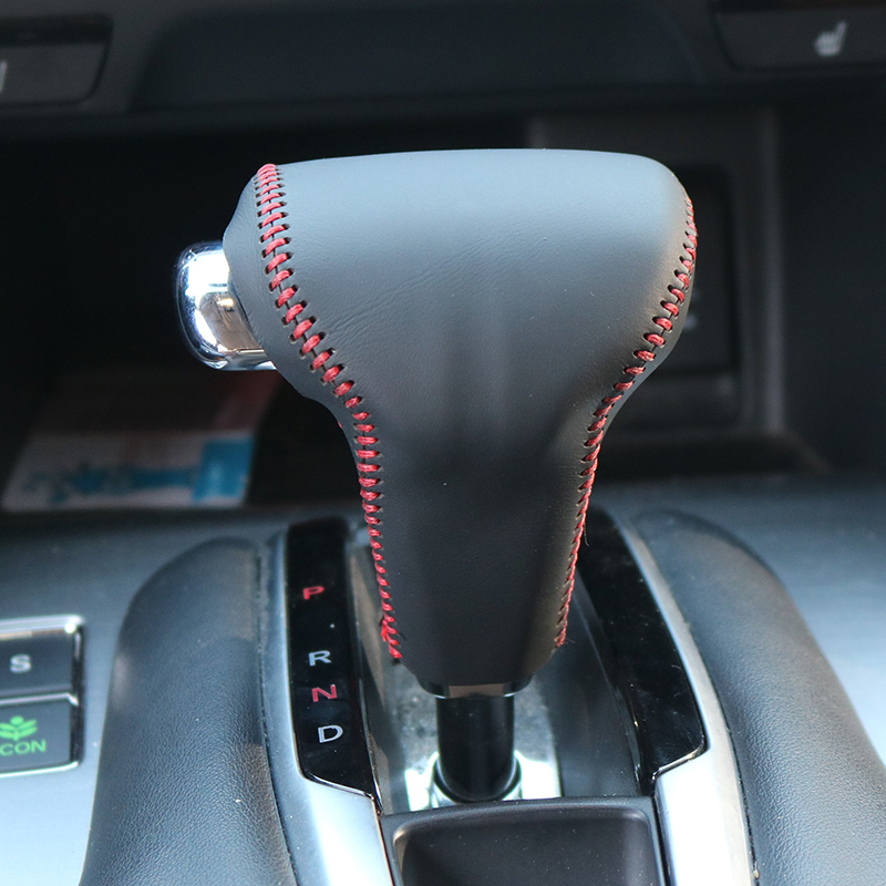 敬平适用于本田冠道19款crv排挡套皮档把套内饰改装crv档位套档杆套