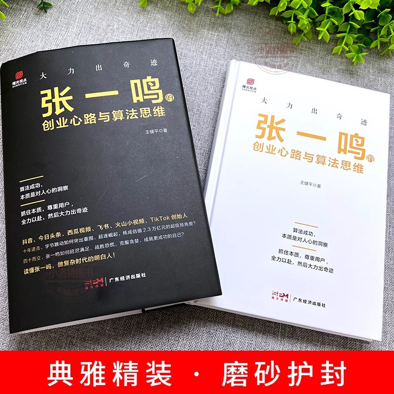 [官方正版]大力出奇迹:张一鸣的创业心路与算法思维 [正版] 张一鸣的创业心路与算法思维 精装大力出奇迹名企名家 企业史高清大图