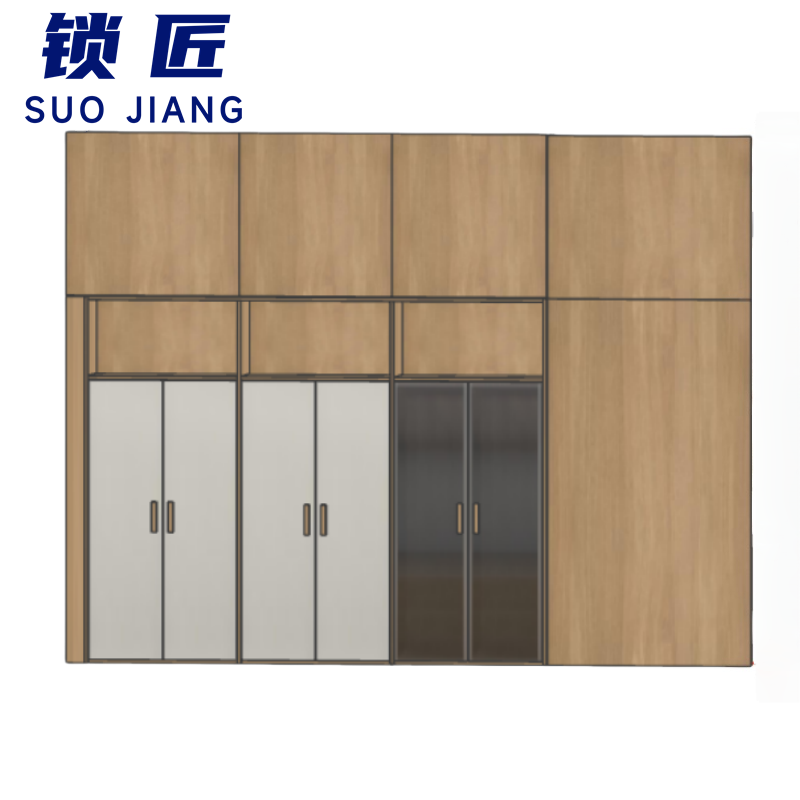 锁匠 组合式文件柜3870x600x2650mm台高清大图