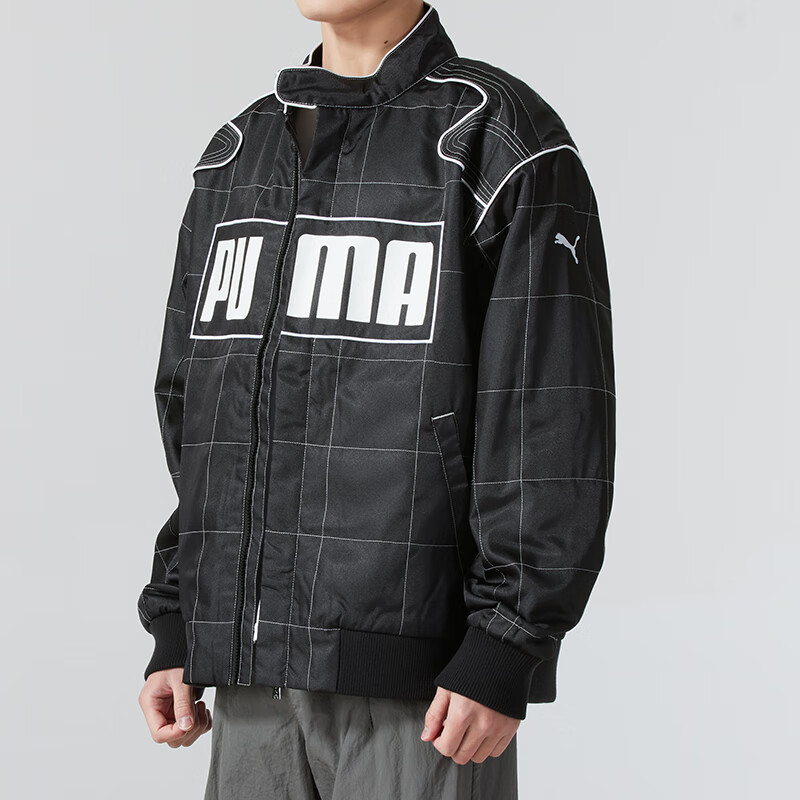 彪马(Puma)棉服男装女装新款情侣运动服保暖时尚休闲夹克外套 631974-01 ZP高清大图