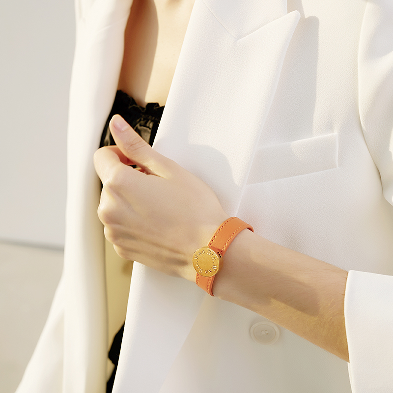 BinWan彬万驱蚊手环儿童香氛防蚊虫手链大人少女随身户外神器网红同款橙色高清大图