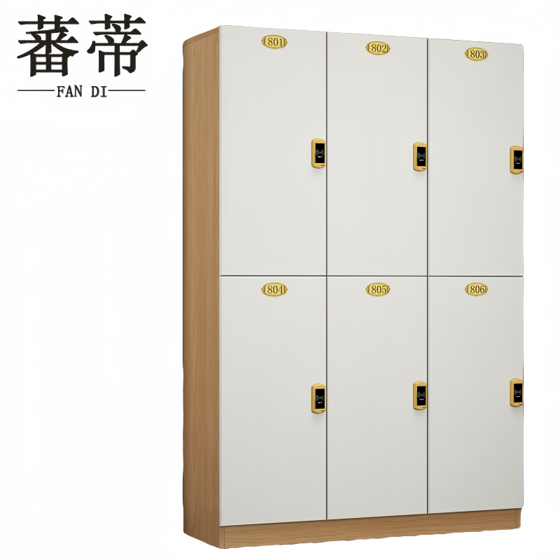 蕃蒂更衣柜六门台高清大图